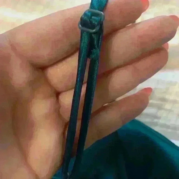 Macy’s Teal Blue/Green Formal Dress - Picture 5 of 6